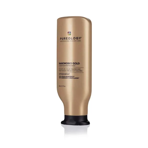 Miniatura 9 de Pureology Nanoworks Gold Acondicionador Para cabello muy seco y teñido Restaura y fortalece el cabello Sin sulfatos Vegano