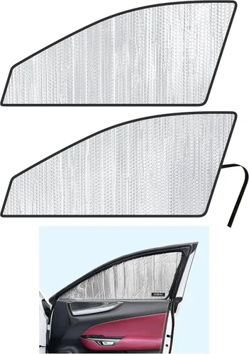 YelloPro - Parasol para asiento delantero para ventana lateral (2 unidades) ajuste personalizado para Lexus NX SUV 2022, 2023, 2024, 2025, 2026,