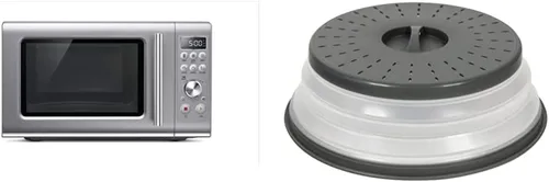 Miniatura 10 de Breville BMO650SIL - Horno de microondas para encimera de cierre suave, color plateado