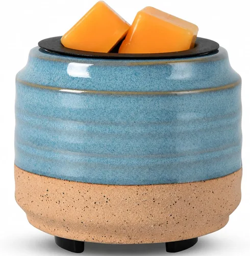 Miniatura 10 de mocosa Calentador de Cera de Cerámica Derretidor de Cera para Cera Perfumada 3-en-1 Calentador de Velas Eléctrico Fragancia para el Hogar Quemador