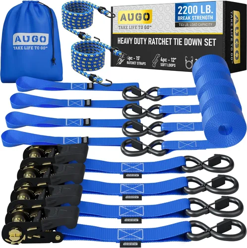 Correas para movimiento de electrodomésticos, césped, equipos de carga, motocicletas. 500 de capacidad de carga y 1500 libras de resistencia a la