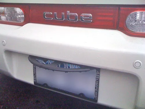 Miniatura 7 de Defensa para placa 4Bumpers ‘PRIME’, de acero sólido, armazón para protección de placa, Negro