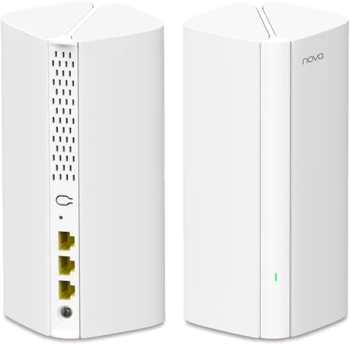 Miniatura 12 de Sistema de WiFi de malla Tenda Nova MW6 - Cubre hasta 2400 pies cuadrados - Sistema de WiFi de malla AC1200 para toda la casa - Red de malla Gigabit