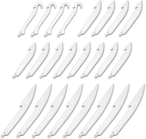Miniatura 6 de OUTDOOR EDGE Cuchillas de repuesto RazorSafe de 3.0 pulgadas, 6 piezas