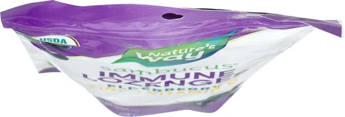 Miniatura 5 de Nature's Way Sambucus Pastillas Inmunitarias – Pastillas Inmunitarias para Uso Sobre la Marcha*– Zinc, Vitamina C y Extracto de Saúco Negro – Vegano