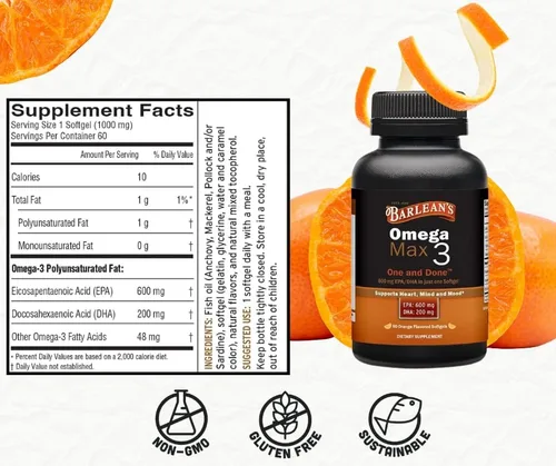 Miniatura 5 de Omega Max 3 60ct