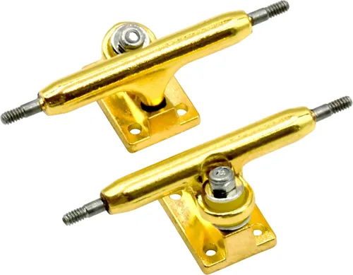 Miniatura 7 de A1 Pro Fingerboard Trucks 36 mm 34 mm 32 mm con nueva base y copa de pivote (32 mm Azul bebé)