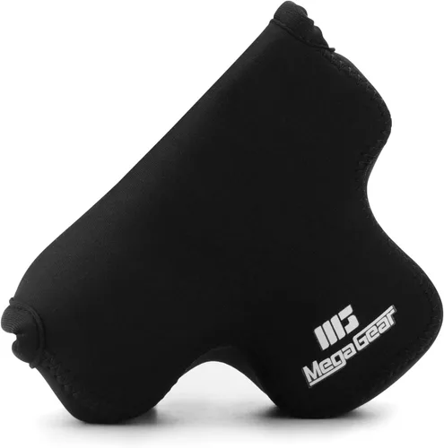 MegaGear MG1887 - Funda de neopreno ultra ligera para cámara compatible con Fujifilm X-T200 (XC15-1.772 in), color negro