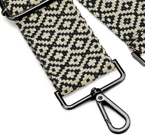 Miniatura 49 de ZOOEASS Hebillas de níquel Correa ancha para el hombro ajustable de repuesto para cinturón de pistola, hebilla de guitarra estilo bandolera