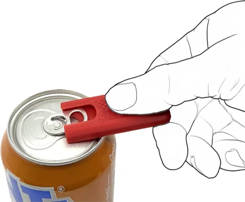 Miniatura 7 de Intulon - Abrepestañas de latas de soda, elevador de pestañas para una apertura fácil - Gadget de cocina compacto para personas mayores, apto
