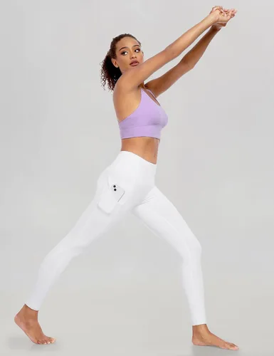 Miniatura 34 de Ewedoos - Leggings con bolsillos para mujer, de talle alto, pantalones de yoga, pantalones de entrenamiento, con levantamiento de glúteos