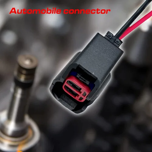 Miniatura 3 de Pack-1 Conector de Inyector con Cable, Conector Socket de Inyector EV6 EV14, Standard Motor Products Conector de Inyector de Combustible