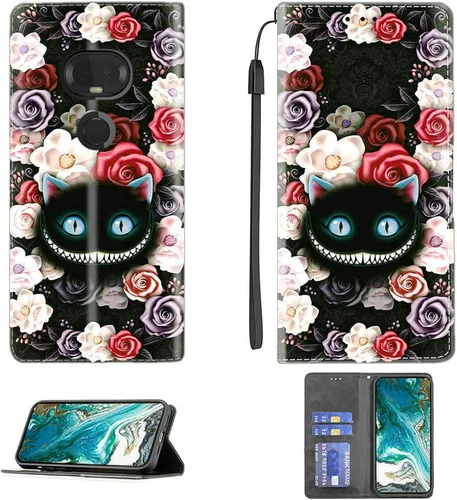 Miniatura 105 de Funda para Moto One Zoom compatible con Motorola One Zoom Phone Case Flip Stand Cover Magnetic Close YHD