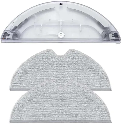Miniatura 19 de EtliN Compatible con Xiaomi Mijia 1C STYTJ01ZHM Cepillo principal lateral Tanque de agua, paño de trapeador, kit de piezas de filtro HEPA, 1 cepillo