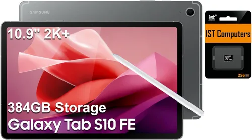 Miniatura 9 de SAMSUNG Galaxy Tab S10 FE con S-Pen (128GB, 8GB, WiFi) Tableta Android Full HD de 10.9 pulgadas, 90Hz, octa-core (4 nm), cámara 4K, IP68 resistente