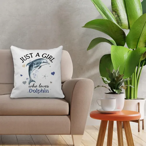 Miniatura 2 de Regalos de delfines: decoración y fundas de almohada (18x18), suministros de oficina
