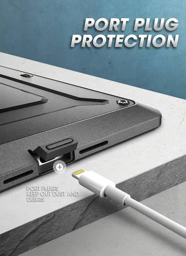 Miniatura 4 de SUPCASE Funda para iPad de 9ª Generación con Protector de Pantalla (Unicorn Beetle Pro), [Soporte Integrado] Funda Protectora Resistente de Servicio
