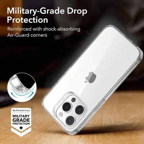 Miniatura 2 de ESR Funda Transparente para iPhone 14 Plus, Funda de Silicona Delgada a Prueba de Golpes, Resistente al Amarilleo, Funda de Teléfono TPU