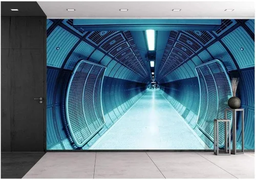 Miniatura 17 de wall26 - Túnel subterráneo iluminado en la minería - Mural de pared extraíble Papel pintado autoadhesivo grande - 100x144 pulgadas obra de arte 16