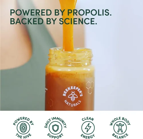 Miniatura 4 de BEEKEEPER'S NATURALS B.Powered - Alimenta tu cuerpo y mente, ayuda con el apoyo inmunológico, claridad mental, energía mejorada y rendimiento