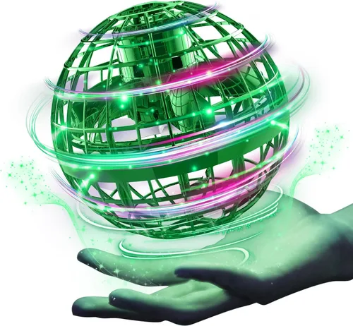 Ciniffo Bola de orbe voladora 2025, juguete giratorio Boomerang controlado a mano, mini drone cósmico, juguete de globo cósmico, regalo genial para