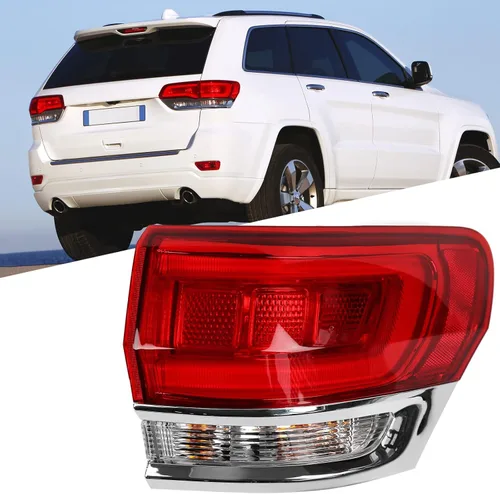 Huray Luz trasera exterior derecha para Jeep Grand Cherokee 2014-2021, montaje de lámpara trasera lateral del pasajero, accesorio de repuesto RH