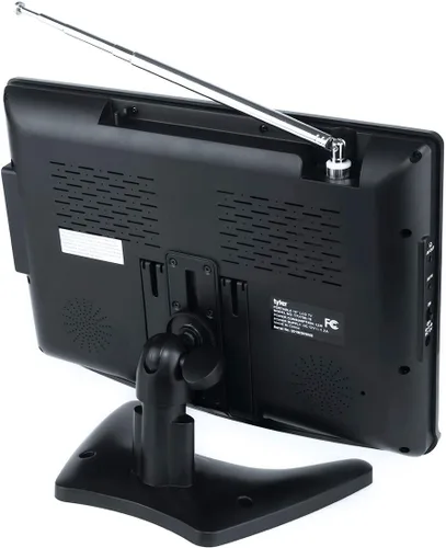 Miniatura 3 de Tyler TTV706 TV LCD portátil de pantalla ancha de 10 pulgadas 1080P con antenas desmontables, HDMI, USB, RCA, radio FM, sintonizador digital