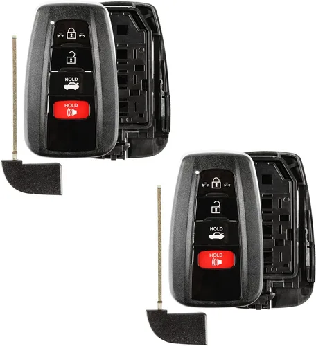 2 fundas para llavero remoto 4btn para Toyota Camry (HYQ14FBC)
