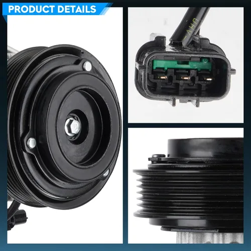 Miniatura 2 de TadaMark Compresor de aire acondicionado A/C con embrague compatible con Kia Sportage 2.0L 2.4L 2011-2016, para Hyundai Tucson 2.4L 2010-2015