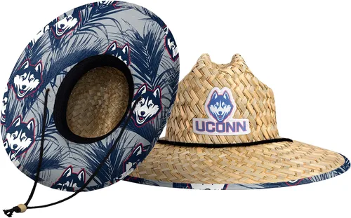Miniatura 6 de FOCO - Sombrero de paja con logotipo de equipo universitario de NCAA y estampado floral para hombre TEAM LOGO