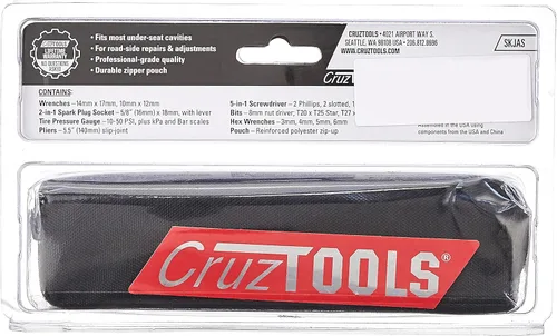 Miniatura 3 de Cruztools SpeedKIT - equipo de herramientas compacto, métrica SKJAS