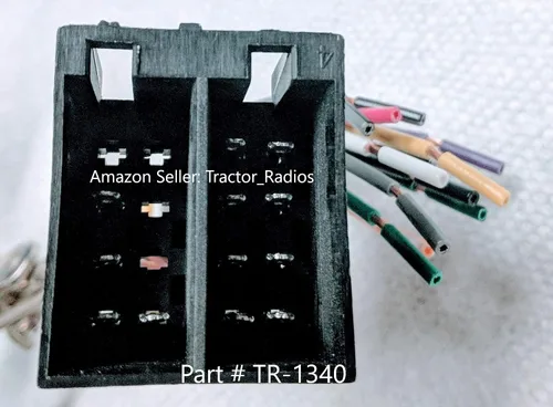 Miniatura 2 de Arnés de cableado estéreo para camiones Reproductor de CD de radio en Dash Freightliner Plug Play Internacional Peterbilt Volvo Freightliner
