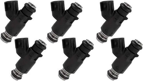 Miniatura 11 de Kit de inyectores, SCITOO de 12 agujeros, inyector de combustible compatible con Chevrolet Cobalt/Cobalt/HHR 06-07, Chevrolet Malibu 06-08, Pontiac