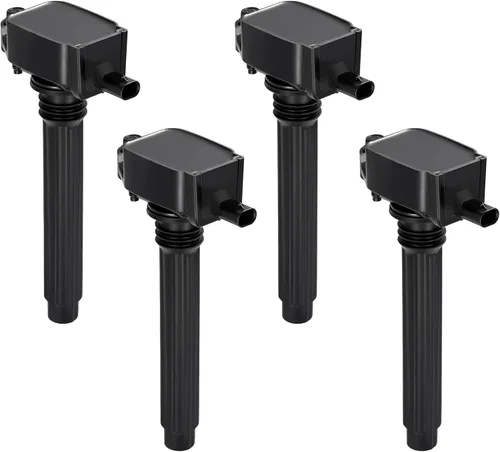 Miniatura 22 de BDFHYK Paquete de bobina de encendido y bujías de iridio compatibles con Audi Volkswagen 2.0L L4 4.2L V8 para UF575 PFR7S8EG, juegos de 4