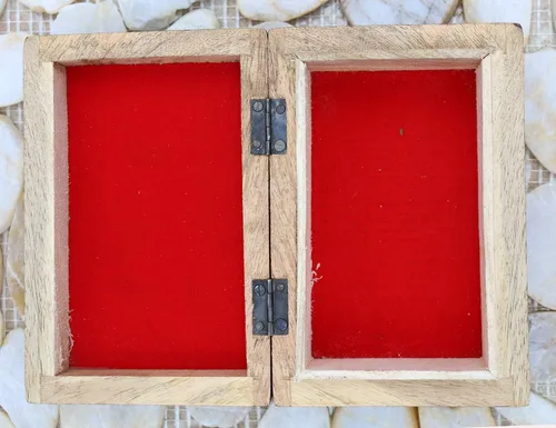 Miniatura 7 de DharmaObjects Caja de almacenamiento de madera tallada a mano (árbol de la vida celta, mediano)