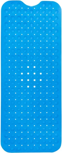 Miniatura 41 de ENKOSI Tapete de baño antideslizante, extra largo de 40 x 16 pulgadas, tapete antideslizante grande para bañera y ducha con ventosas y agujeros