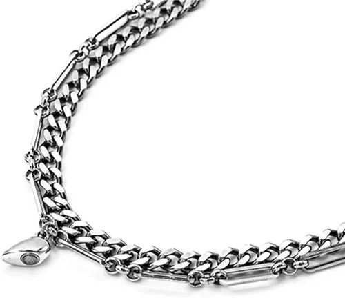 Miniatura 6 de Long tiantian Pulseras magnéticas a juego para parejas, cadena de eslabones con dije de corazón, pulseras de promesa para parejas, novios y novias