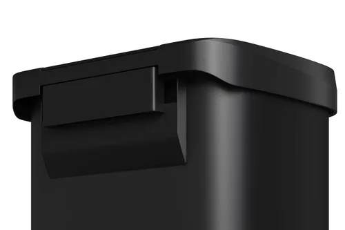 Miniatura 9 de Garvee Basurero de metal de 13 galones / 50 L con tapa, bote de basura grande para cocina, cubo de basura de metal a prueba de óxido con pedal