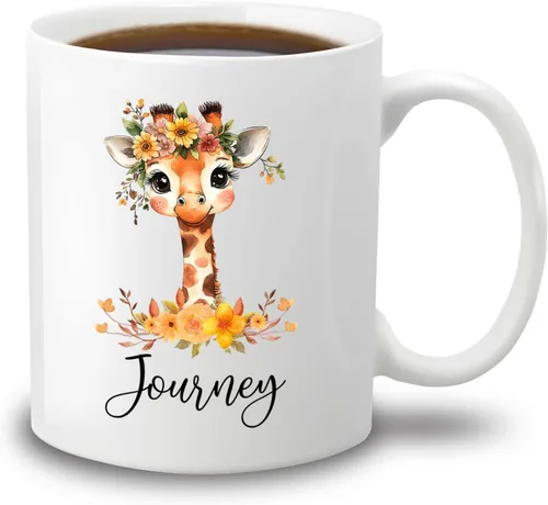 Miniatura 11 de Taza de café de burro personalizada, bonita taza de café de burro para amantes de los animales, niñas, hermana e hija, taza de té personalizada