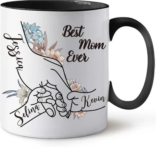 Miniatura 11 de Personalized Mug with Photo Text Picture Logo, Custom 11/15 Oz Coffee Travel Mug, Personalized Father’s Day Birthday Employee Appreciation Gifts for