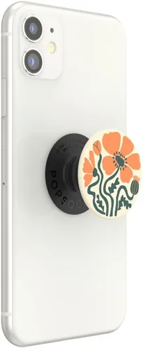 Miniatura 2 de PopSockets - Agarre para teléfono con soporte expandible, agarre adhesivo, bonitos PopSockets, Fall PopSocket - Fall Fleur Flor de otoño