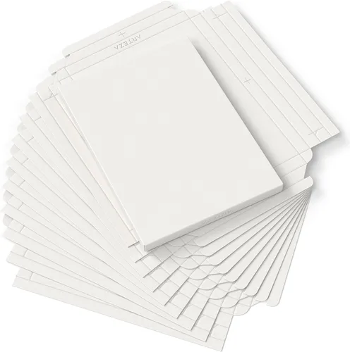 Miniatura 2 de ARTEZA Bloc de lona plegable de papel de acuarela, 8.03 x 11.02 pulgadas, 10 hojas, papel de algodón