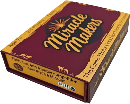 Miniatura 7 de Miracle Makers - Juego de cartas Temático cristiano, no requiere conocimiento bíblico, diversión no confesional, a partir de 7 años, 2 a 4