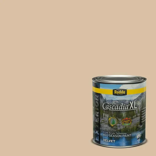 Miniatura 177 de Rodda Paint CASCADIA XL Pintura e imprimación satinada exterior en uno, cuarto de galón, abulón