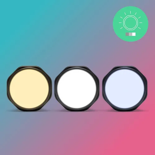 Miniatura 2 de Joby Beamo Reel - Luz LED para creador de contenido para cámaras compactas sin espejo o teléfonos inteligentes, luz de vlogging para creadores