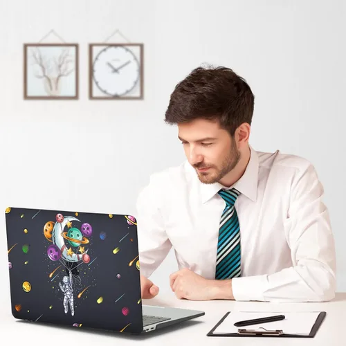Miniatura 6 de Funda para MacBook Air de 15 pulgadas A3241 A3114 A2941 (versión 2023 2024 2025) – Carcasa rígida protectora a presión para MacBook Air de 15.3