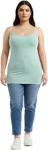 Miniatura 147 de Emmalise Camisola larga casual básica para mujer, con tirantes ajustables, top en capas