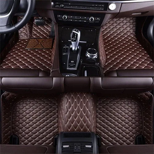 Miniatura 8 de Las alfombrillas de automóvil personalizadas son adecuadas para Audi A8/A8L 2006-2021, forro impermeable, juego completo de suelos respetuosos