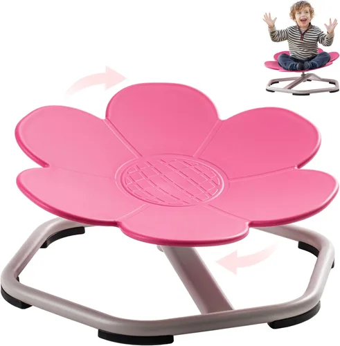 Miniatura 13 de ROBUD Silla giratoria sensorial para niños, silla giratoria para niños con autismo con diseño antideslizante, entrenamiento de coordinación