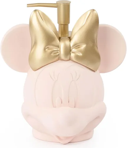 Miniatura 8 de Dispensador de jabón con bomba de Minnie Mouse de Disney - Accesorio de baño para niños en rosa y negro - Bomba de loción de resina Negro - Minnie